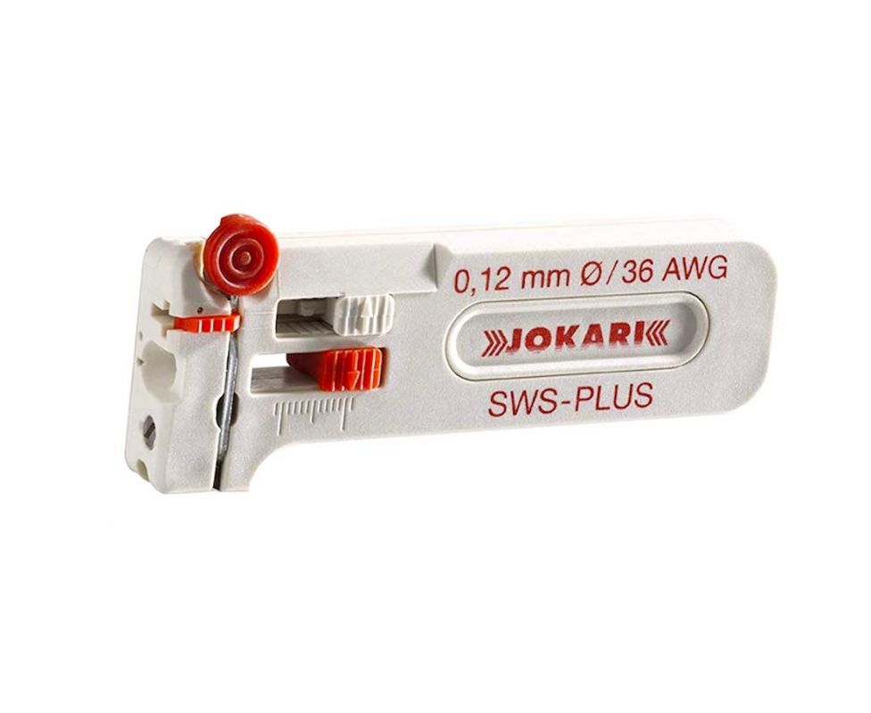 картинка Инструмент SWS-Plus 012 для снятия изоляции с телекоммуникационных кабелей Jokari JK 40015 от магазина "Элит-инструмент"