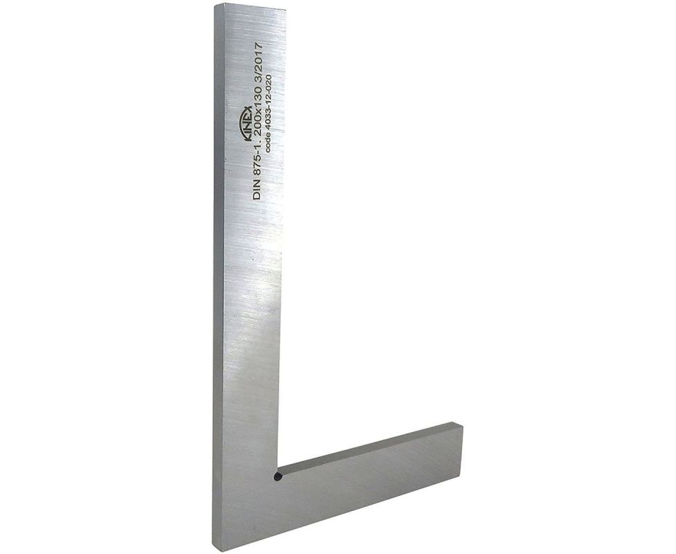 картинка Угольник плоский Kinex 4033-12-020 200x130 мм DIN 875 от магазина "Элит-инструмент"