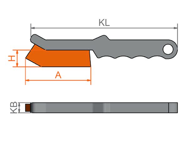 картинка Метла с плоским корпусом с прямой стальной проволокой 6х23 рядов ворс 0,50 мм с отверстием под рукоятку Ø 23 мм LESSMANN 147.301 от магазина "Элит-инструмент"