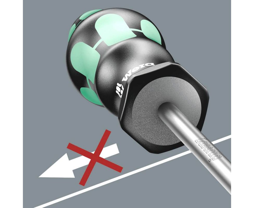 картинка Отвертка Pozidriv Wera Kraftform 355 PZ WE-100056 PZ 1 х 80 крестовая от магазина "Элит-инструмент"