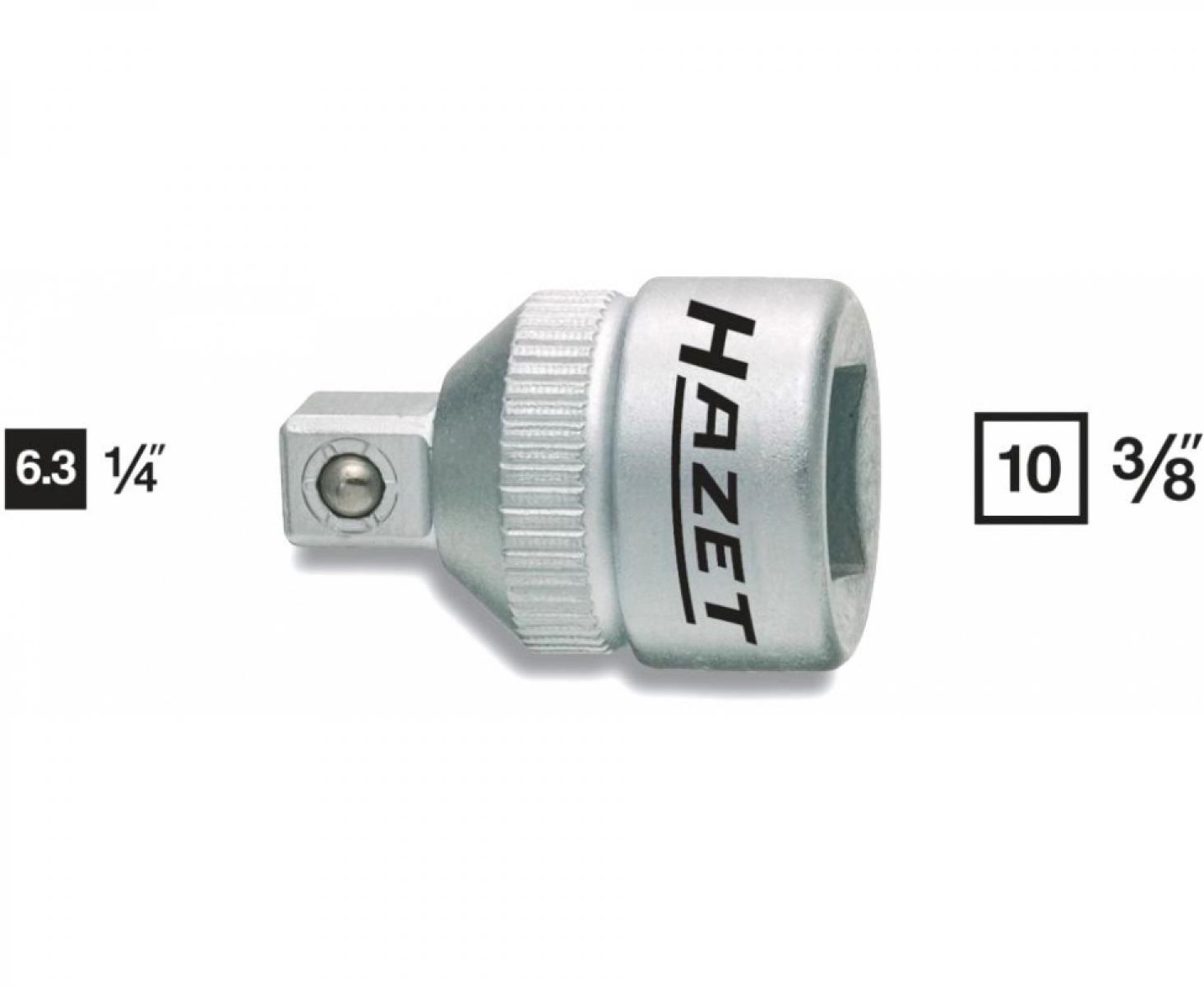 картинка Переходник-адаптер с 3/8" на 1/4" Hazet 8858-2 от магазина "Элит-инструмент"