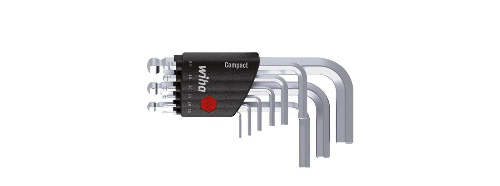 Набор штифтовых ключей в держателе Compact SB 369 KH9 WIHA 40411