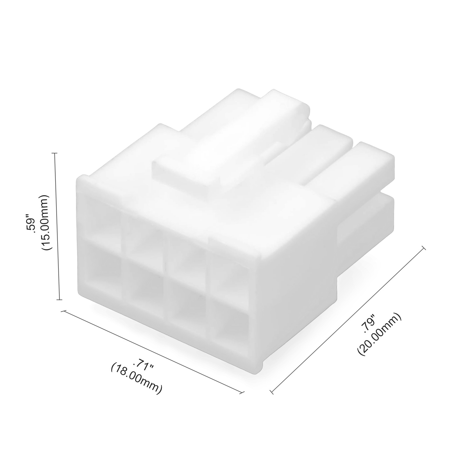 картинка JRready JRN011-HF-2X04P-V0 Разъём от магазина "Элит-инструмент"