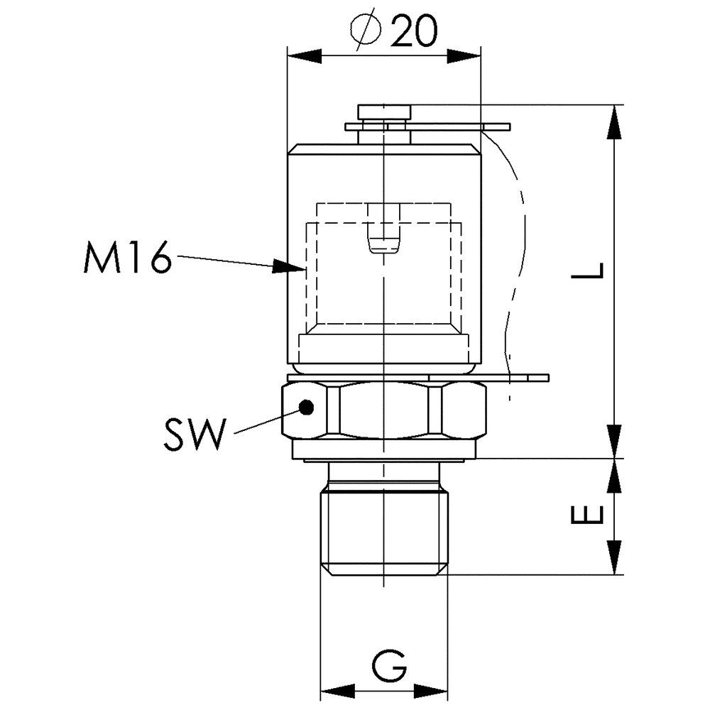 картинка Измерительная муфта АМF 321893 от магазина "Элит-инструмент"