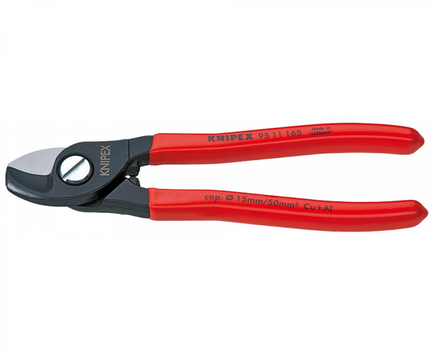 картинка Ножницы для резки кабелей Knipex KN-9511165SB в блистере от магазина "Элит-инструмент"