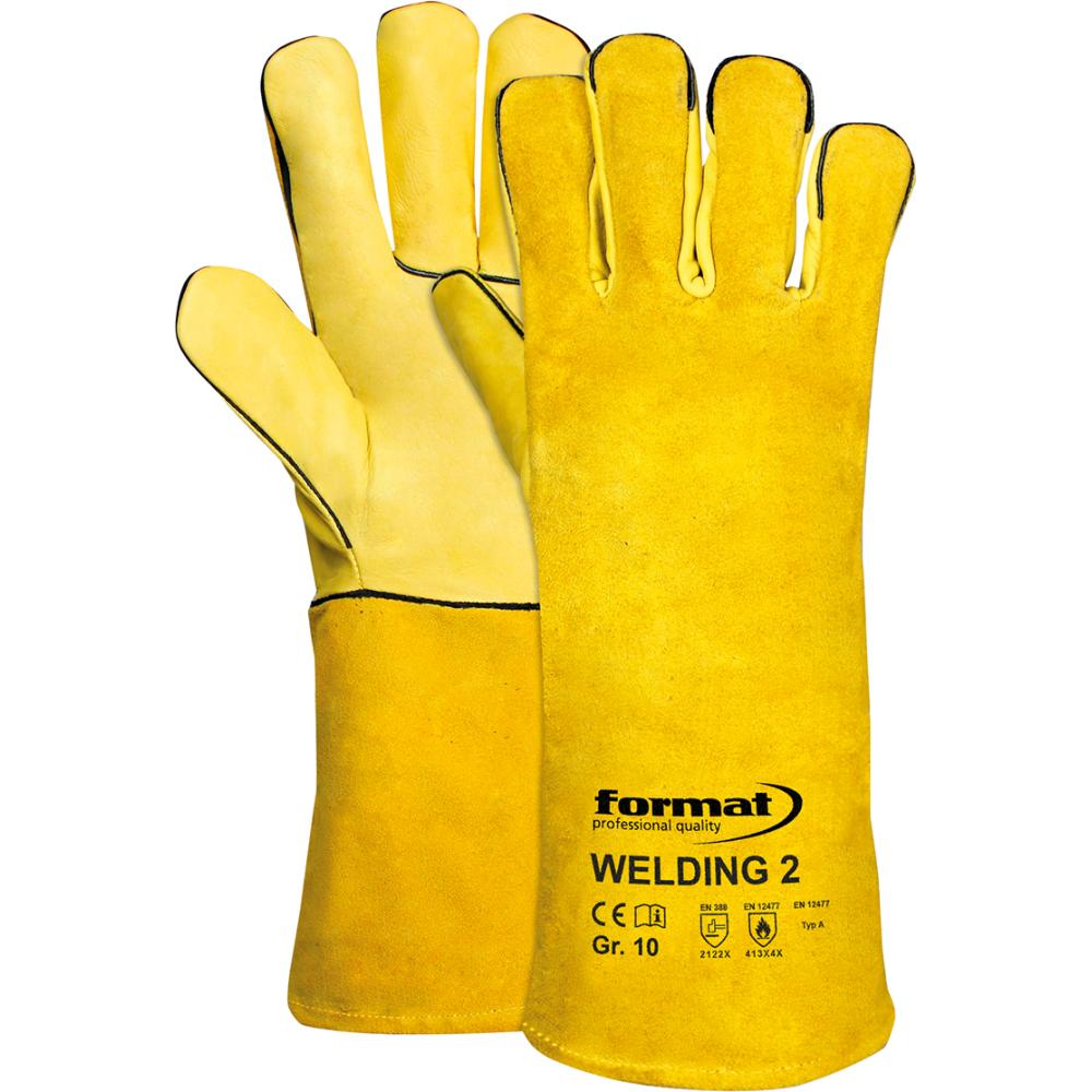 Сварочная перчатка WELDING 2, размер.10, FORMAT 3242 0010 Fplus
