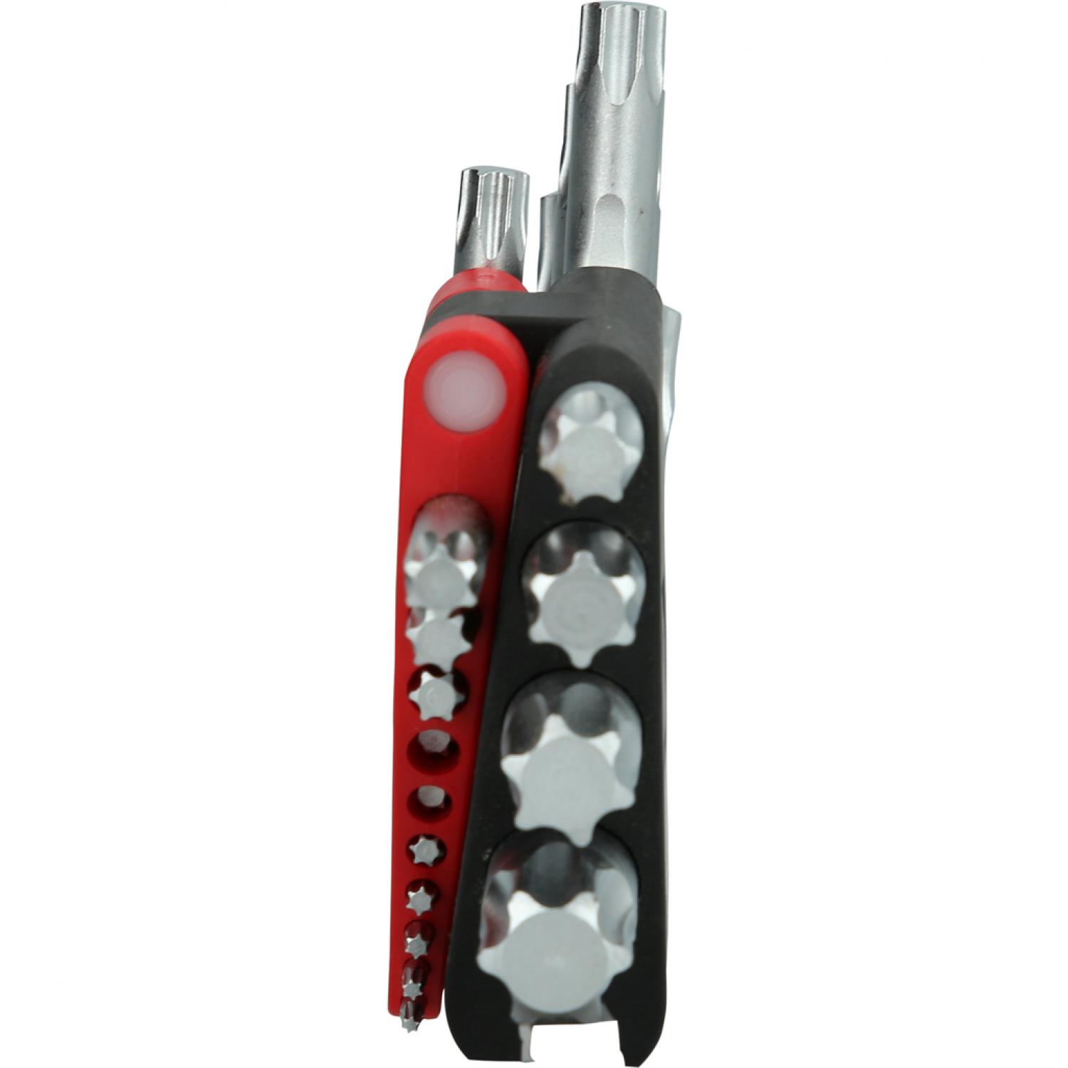 картинка комплект угловых штифтовых ключей с профилем Torx, короткий, 14 шт от магазина "Элит-инструмент"