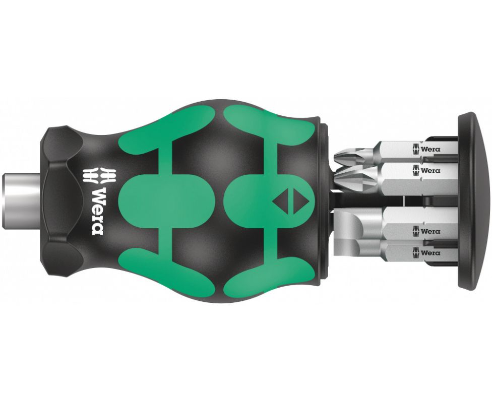 картинка Короткий битодержатель Wera Kraftform Kompakt Stubby Magazin 4 PH SL WE-008877 от магазина "Элит-инструмент"