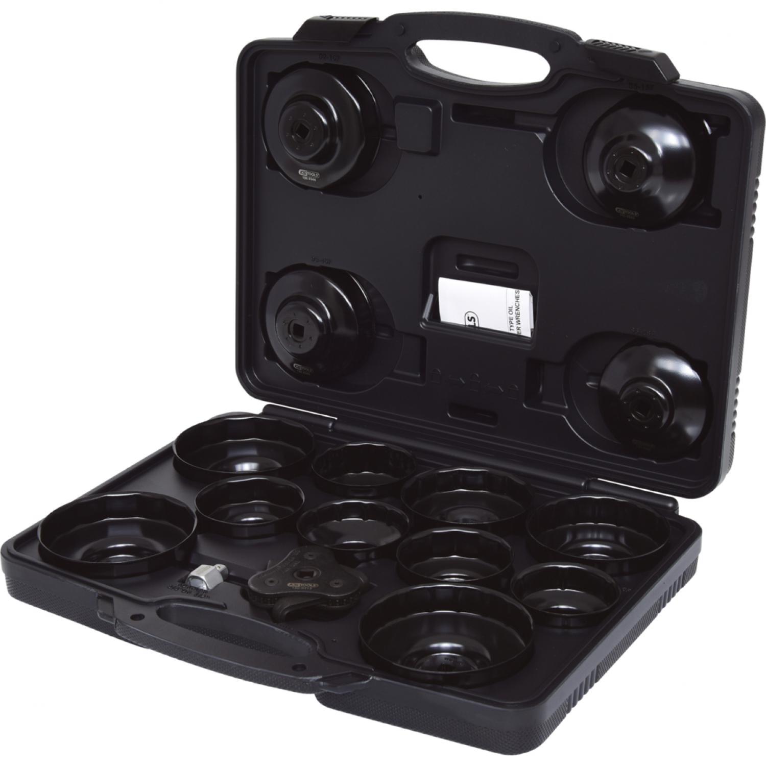 картинка Комплект ключей для масляного фильтра 3/8'', 16 шт от магазина "Элит-инструмент"