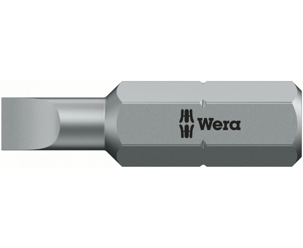 800/1 Z Шлицевая насадка1,0 х 25 мм Wera WE-072059