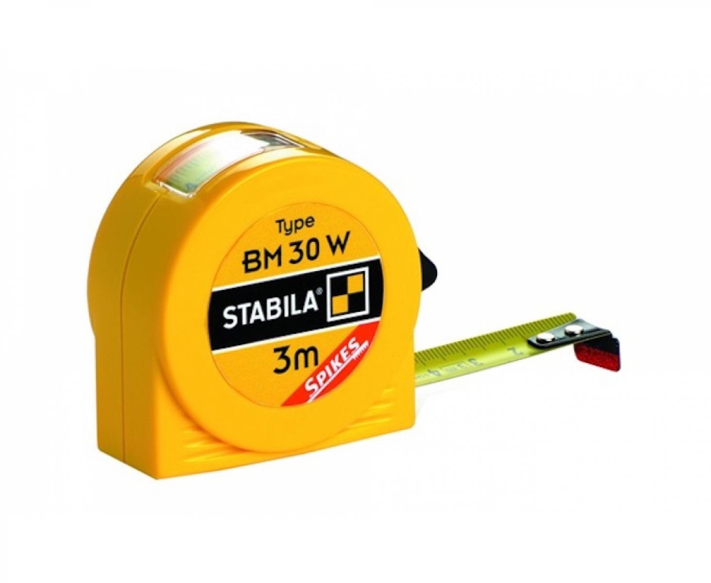 картинка Рулетка измерительная BM 30W SP 3 м х 16 мм Stabila 16456 от магазина "Элит-инструмент"