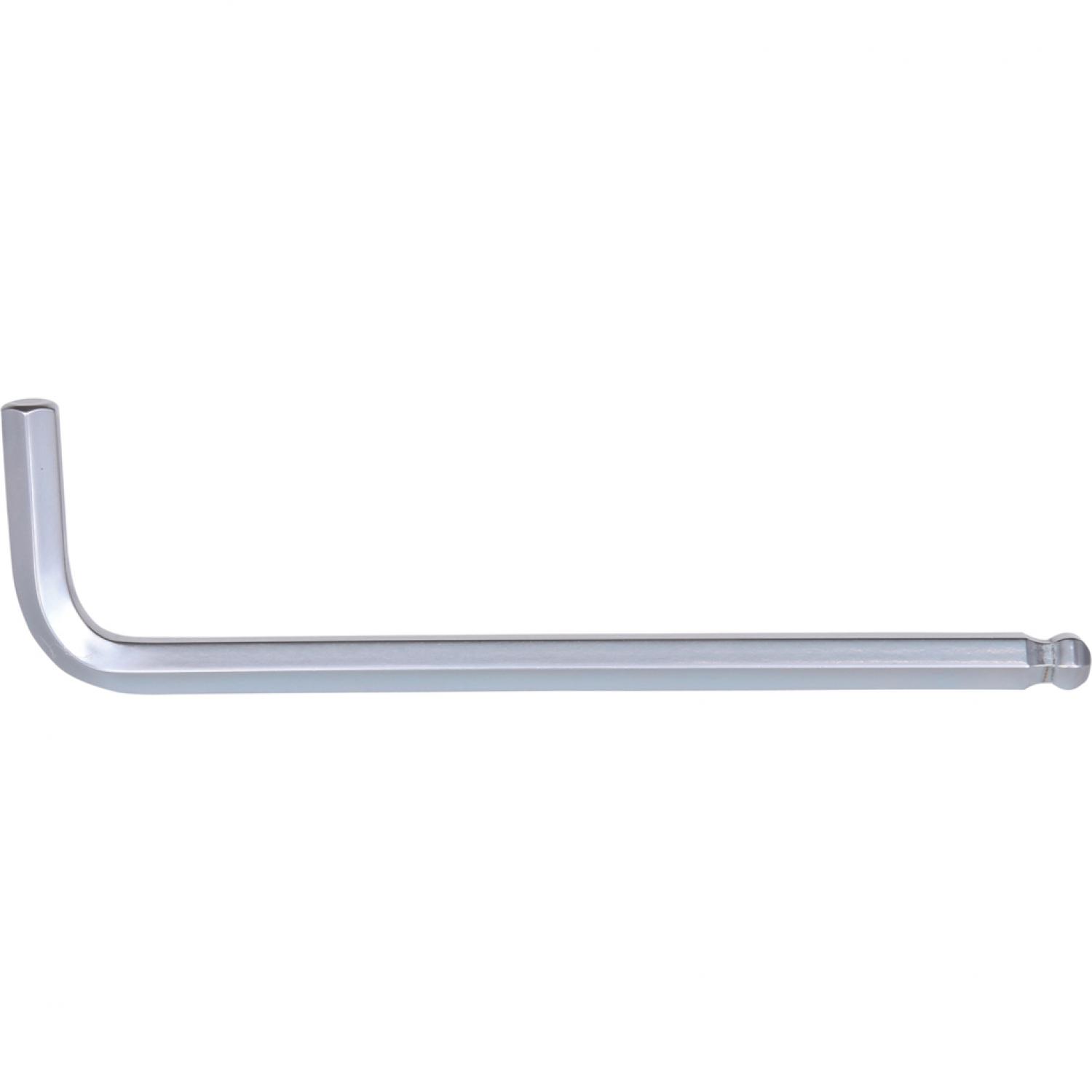 Угловой штифтовой ключ с внутренним шестигранником и шаровой головкой, длинный, 8 мм