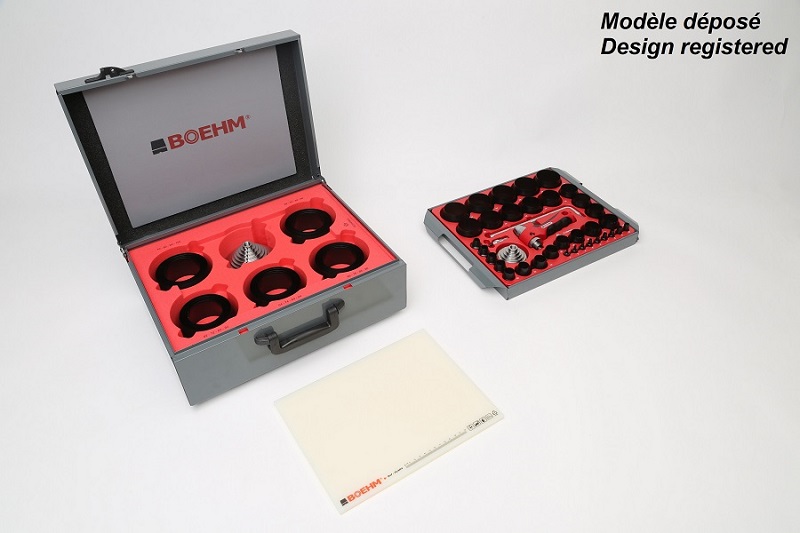 картинка Набор пробойников 2-99 мм BOEHM, 66 ПРЕДМЕТОВ | Размеры: 450 x 345 x 188мм (для паронитовых и графитовых прокладок) BOEHM JLB299PACC/7802 0299 Fplus от магазина "Элит-инструмент"