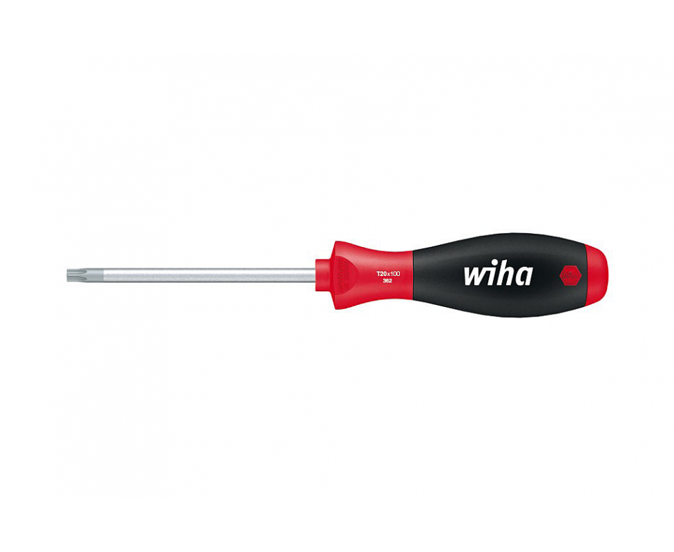 картинка Отвертка Wiha SoftFinish TORX 362 01293 T25 x 100 торкс от магазина "Элит-инструмент"