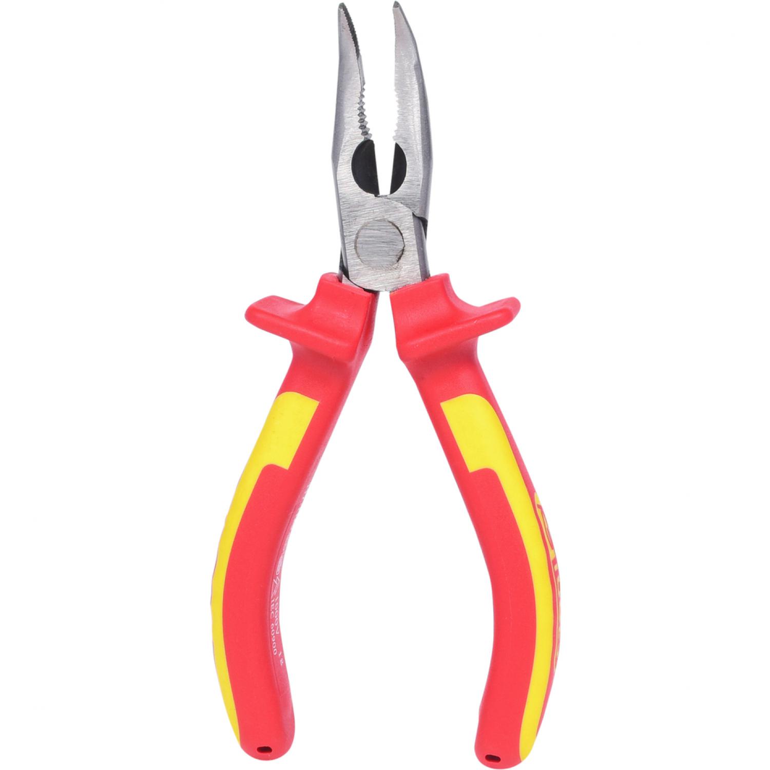 Круглогубцы ERGOTORQUE VDE, изогнутые, 165 мм
