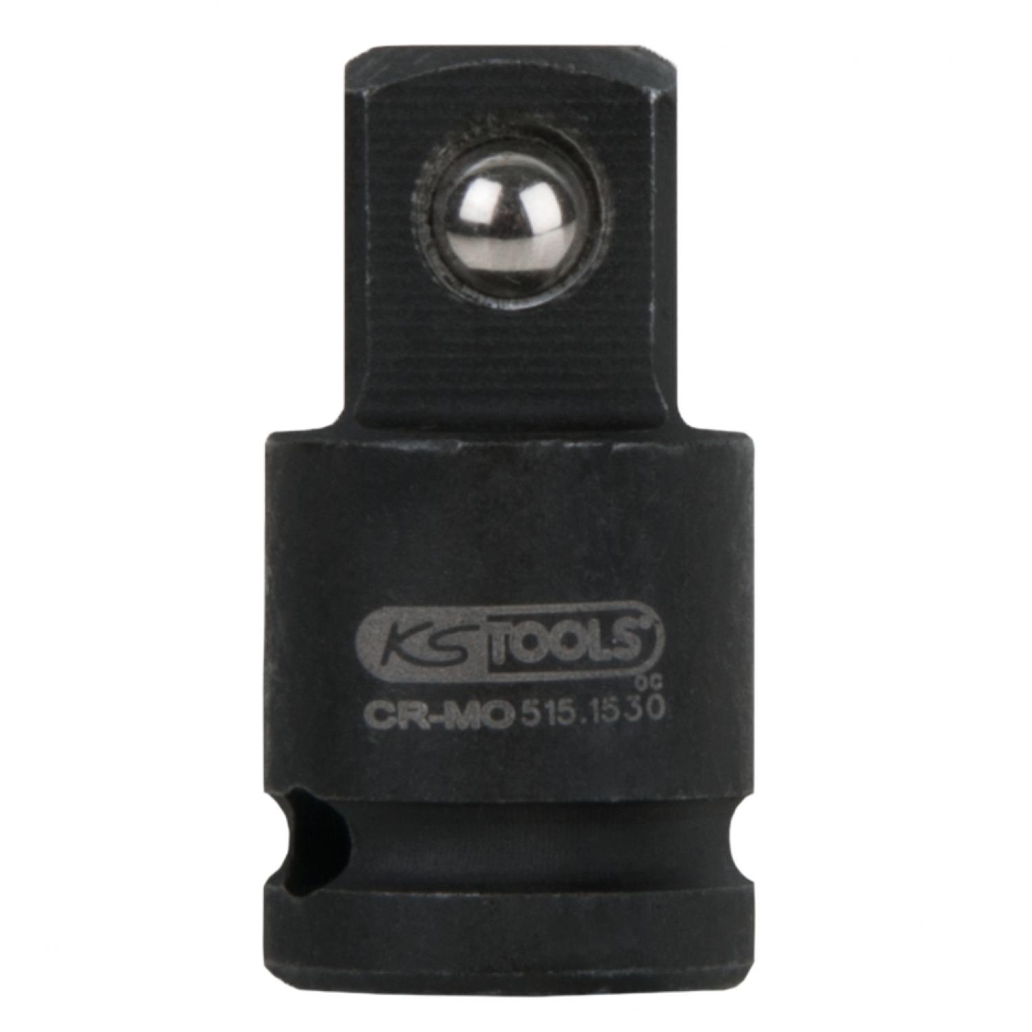 Силовой адаптер для торцовых головок 1/4', 1/4"F x 3/8"M
