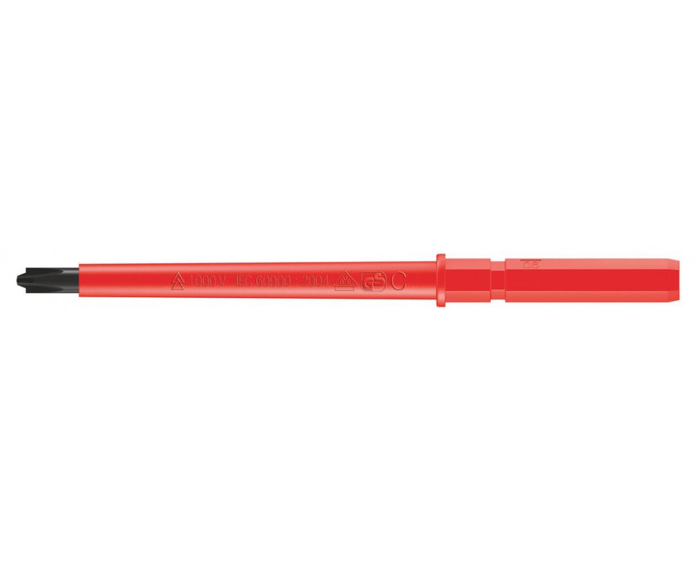 картинка Отвертка Wera Kraftform Kompakt VDE 62 i PH/S WE-003440 # 1 х 154 комбинированная Phillips/шлиц изолированная от магазина "Элит-инструмент"