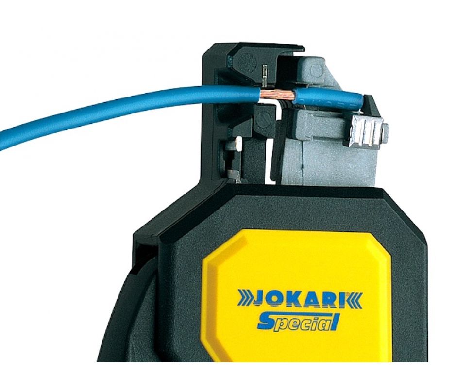 картинка Клещи Special для снятия изоляции с кабелей Jokari JK 20060 от магазина "Элит-инструмент"