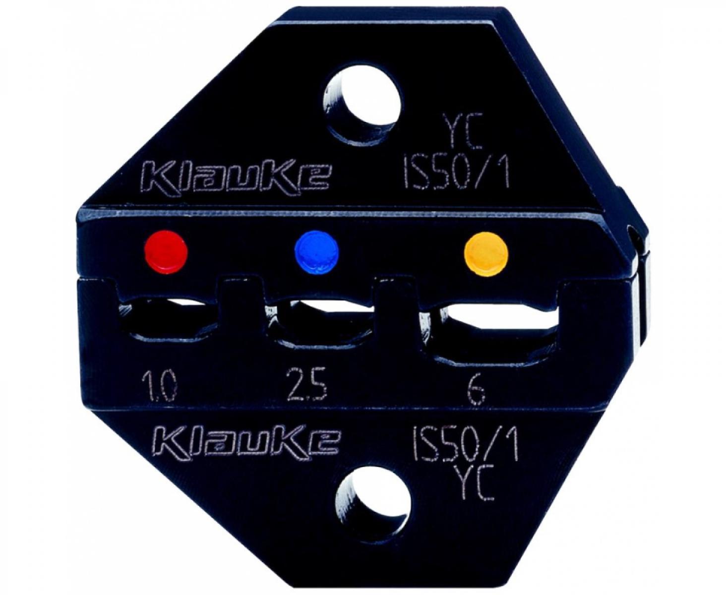 картинка Пресс-матрица IS50 для кольцевых и других изолированных кабельных наконечников 0,5-6 мм² Klauke KLKIS501 от магазина "Элит-инструмент"