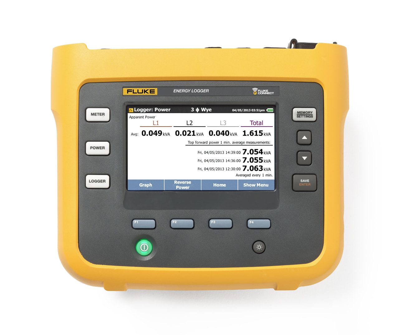 Трехфазный регистратор электроэнергии Fluke 1732/B 4706566