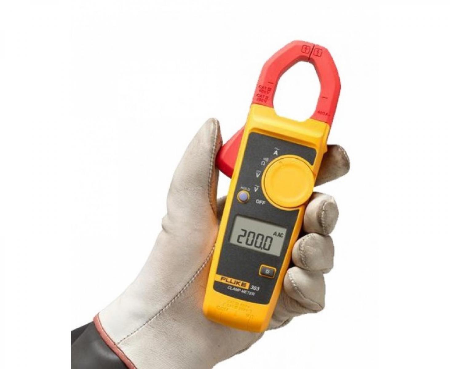 картинка Клещи токоизмерительные цифровые Fluke 303 4214758 от магазина "Элит-инструмент"