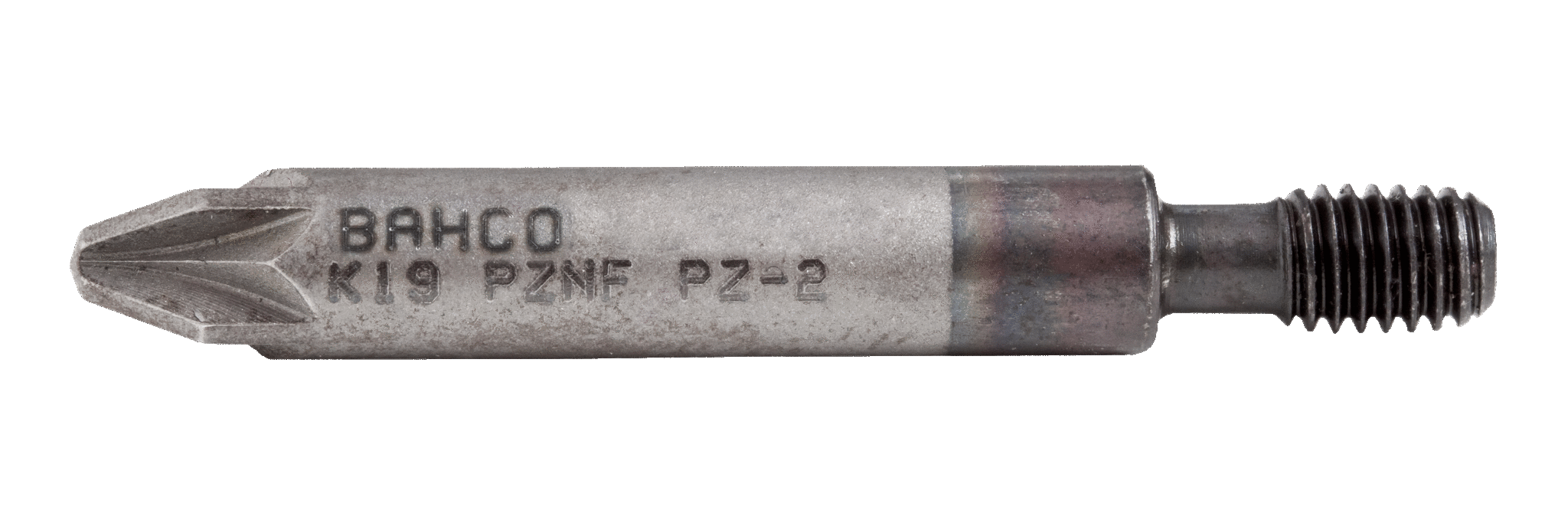 Стандартные биты для отверток с резьбовым приводом Pozidriv, 44,5 мм BAHCO K19PZD-2NF