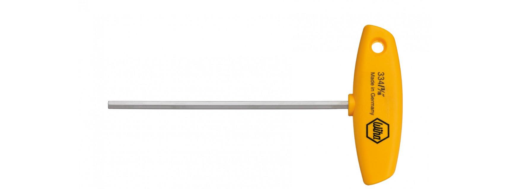 картинка Штифтовой ключ с Т-образной рукояткой 334 Zoll WIHA 02810 от магазина "Элит-инструмент"