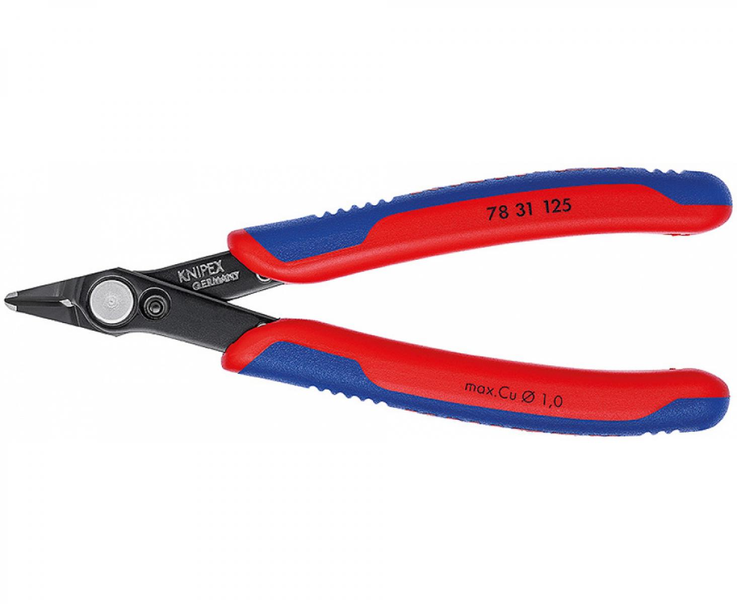 картинка Кусачки прецизионные Electronic Super Knips Knipex KN-7831125 от магазина "Элит-инструмент"