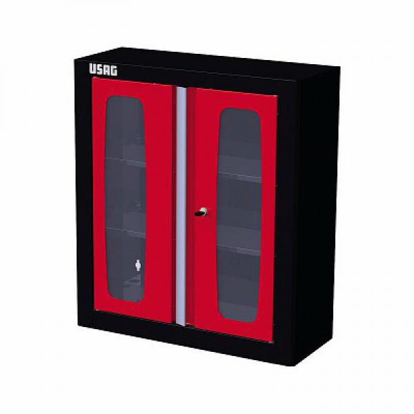 картинка Настенный шкаф с 2 застекленными дверцами 5010 B2 U50100022 от магазина "Элит-инструмент"
