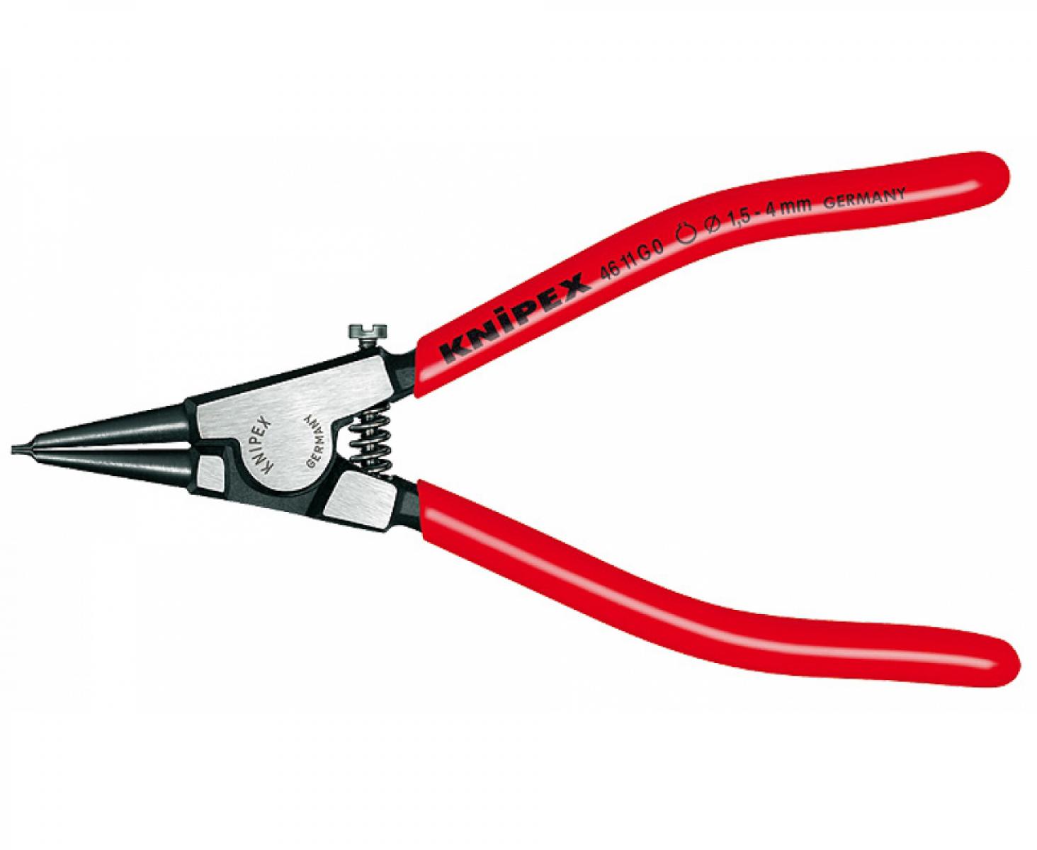 Щипцы для стопорных колец на валах Knipex KN-4611G3