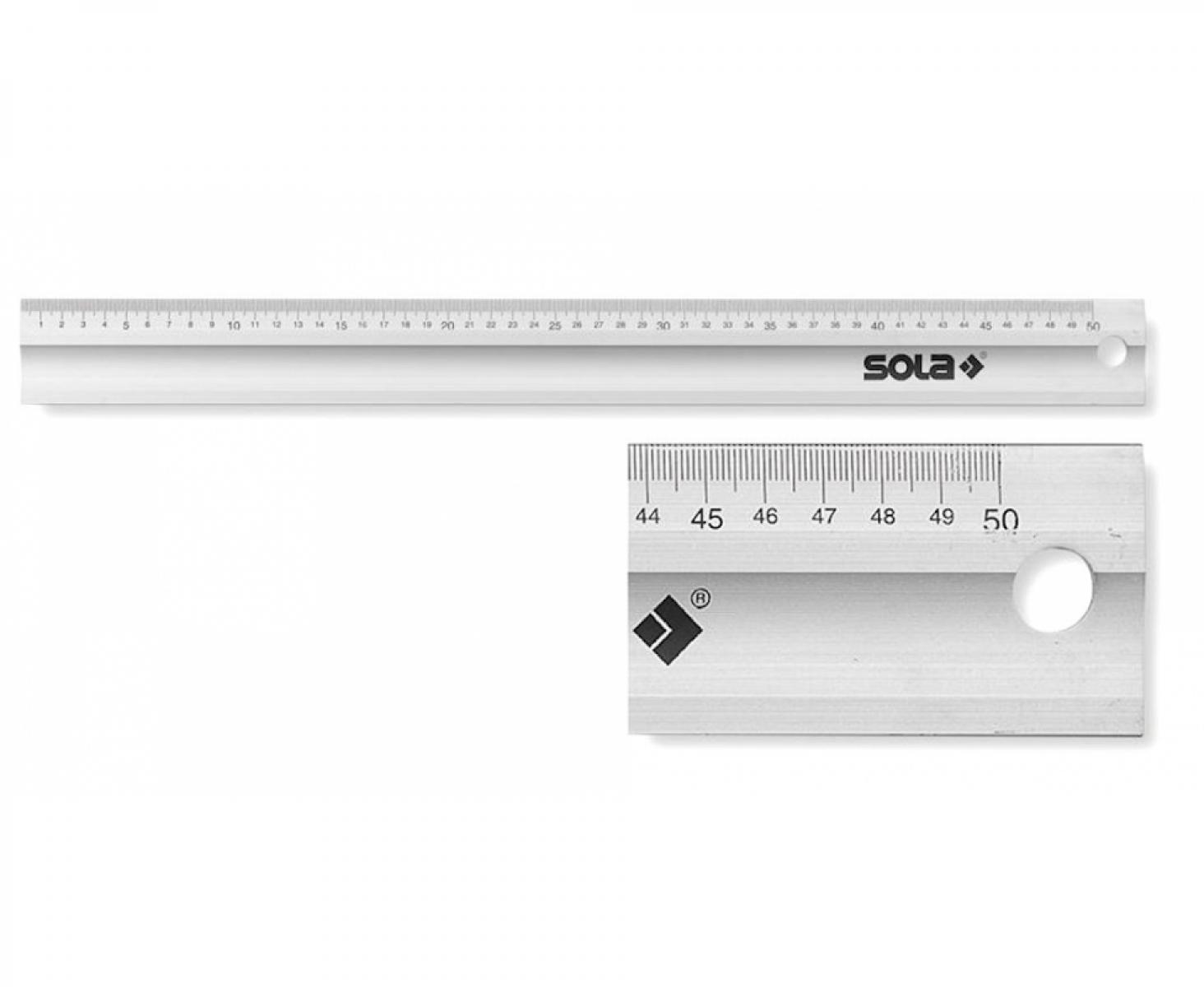 Линейка из алюминия LAB 500 Sola 500 мм 56100401