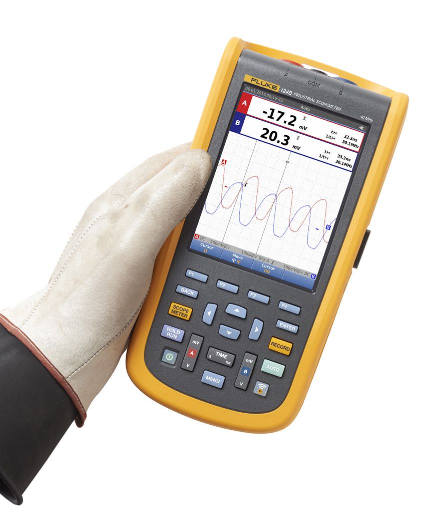 картинка Осциллограф Fluke 124B/EU/S 4755975 от магазина "Элит-инструмент"