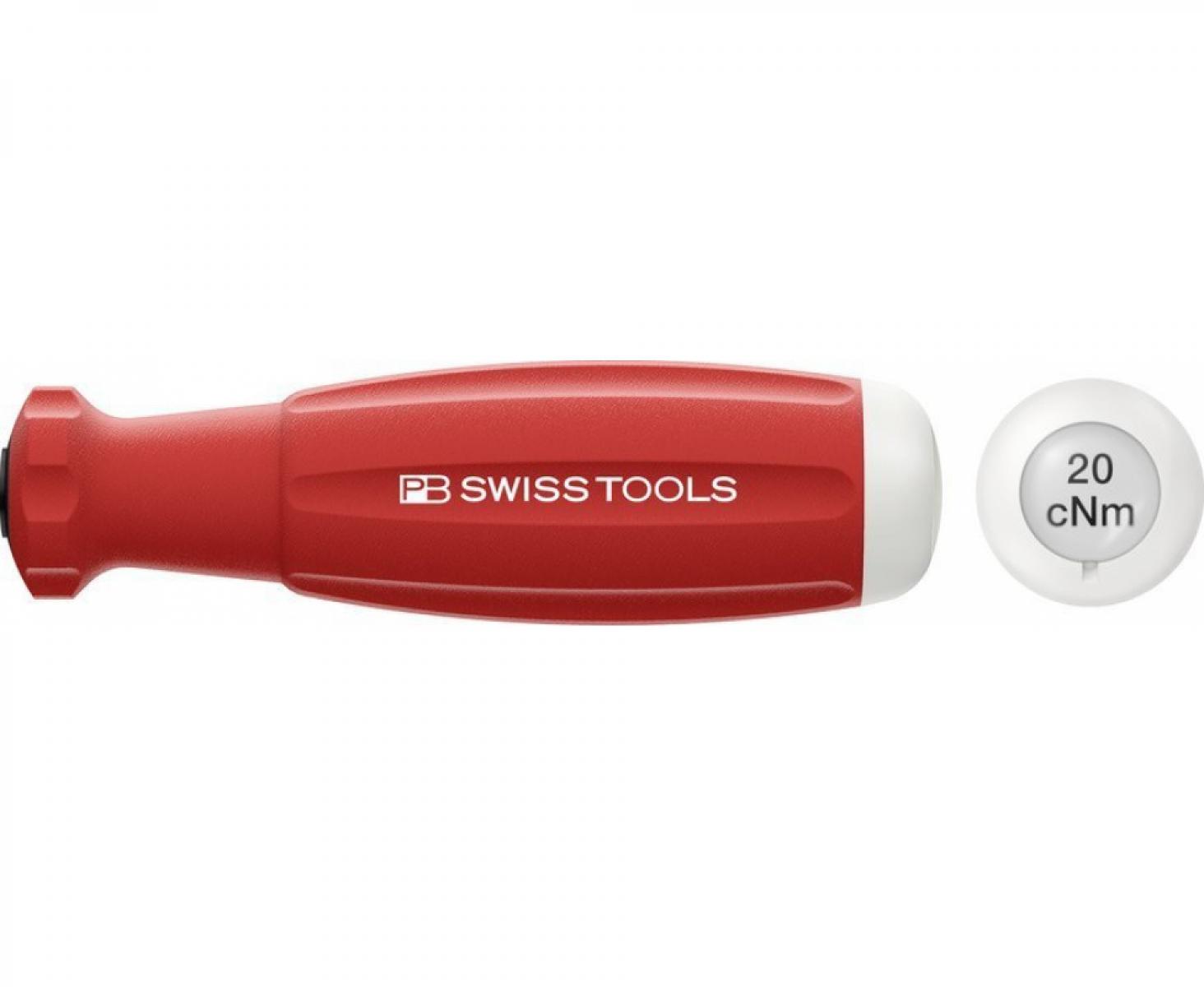 Динамометрическая рукоятка MecaTorque PB Swiss Tools PB 8313.A 20 cNm для сменных лезвий PB 53