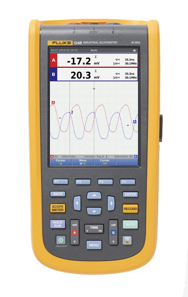 картинка Осциллограф Fluke 124B/INT 4755793 от магазина "Элит-инструмент"