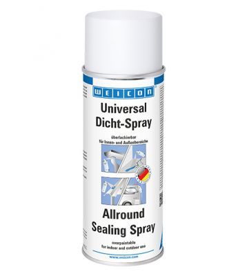 WEICON Allround Sealing Spray Универсальный спрей-герметик (400мл). Распыляемый пластик (wcn11555400)
