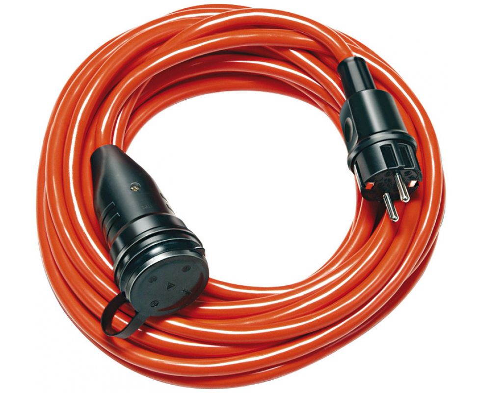 картинка Удлинитель сетевой 20 м IP44 Brennenstuhl BREMAXX AT-N07V3V3-F 3G1,5 1161640 оранжевый от магазина "Элит-инструмент"
