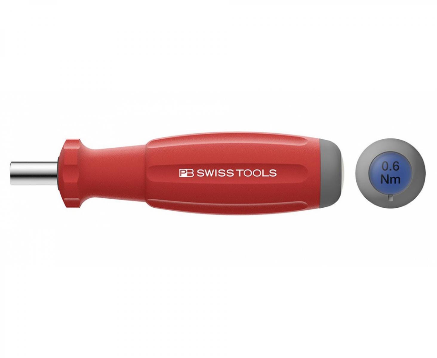 Динамометрическая рукоятка MecaTorque PB Swiss Tools PB 8314.M 0.6 Nm для сменных бит C6,3 и Е6,3