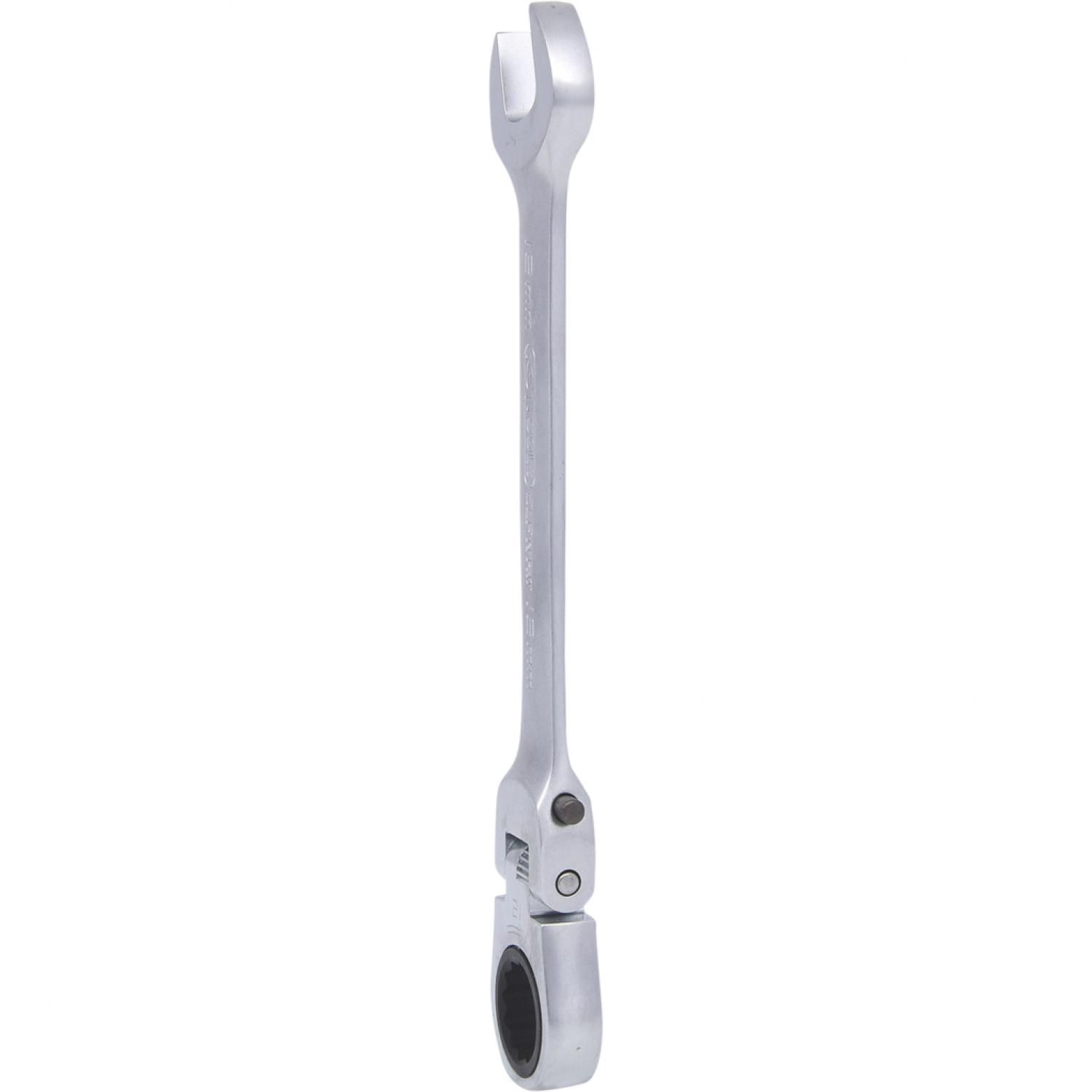 картинка Шарнирный комбинированный ключ с трещоткой GEARplus, регулируемый, 12 мм от магазина "Элит-инструмент"