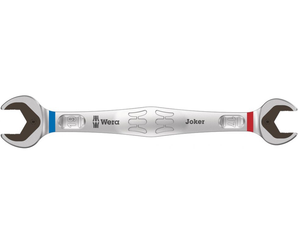 картинка Ключ рожковый двусторонний Wera Joker WE-003760 10 х 13 х 160 мм от магазина "Элит-инструмент"