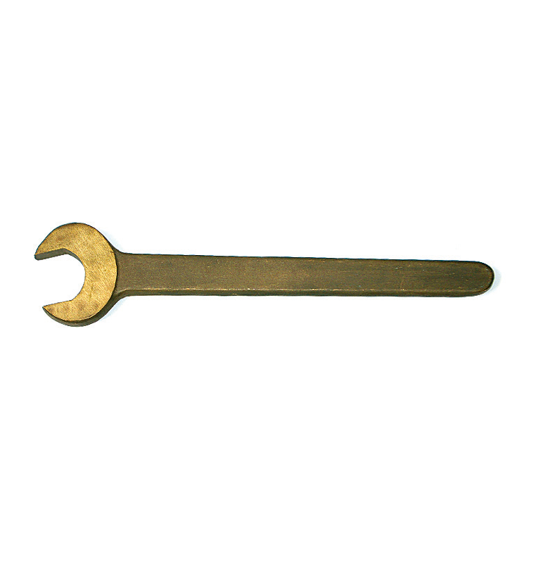 картинка Ключ рожковый односторонний искробезопасный 41 мм, серия 002 MetalMinotti 002-0041 от магазина "Элит-инструмент"