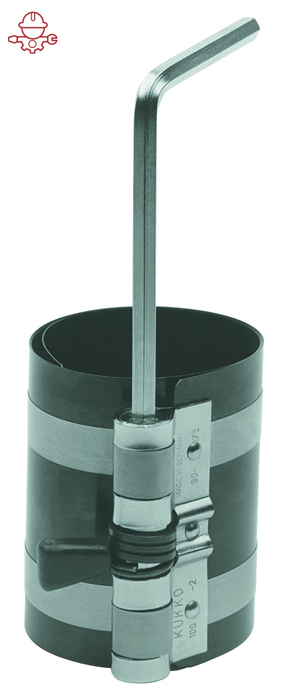 картинка Стяжка для поршневых колец Kukko 100-3 от магазина "Элит-инструмент"