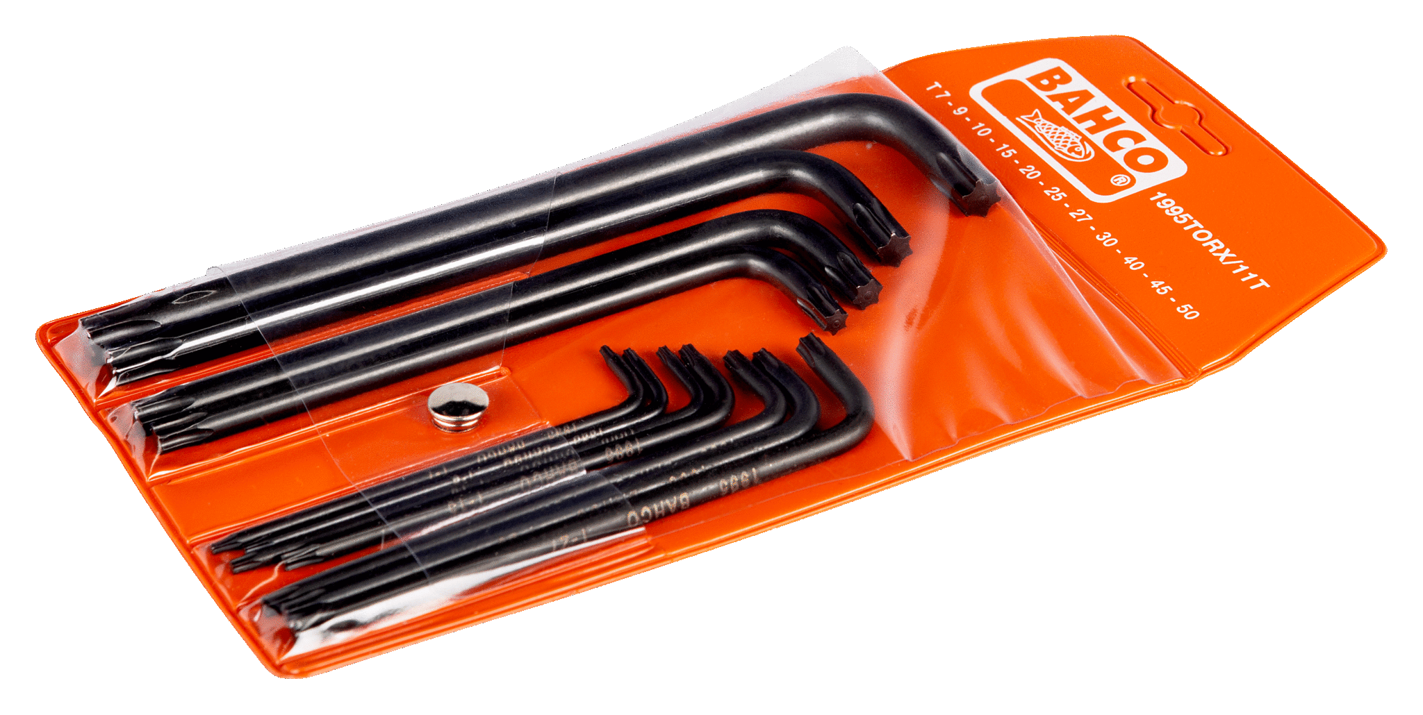 Набор оксидированных шестигранников под винты TORX® BAHCO 1995TORX/11T