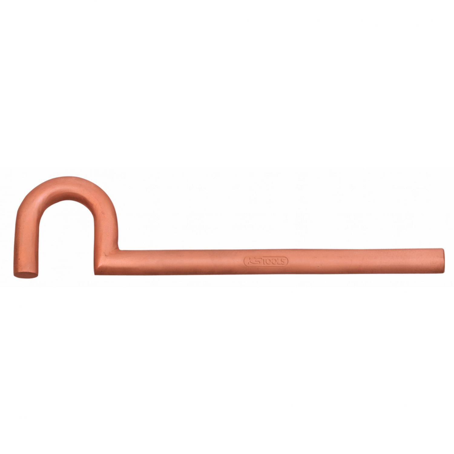 Beryllium valve hook curved, 320mm