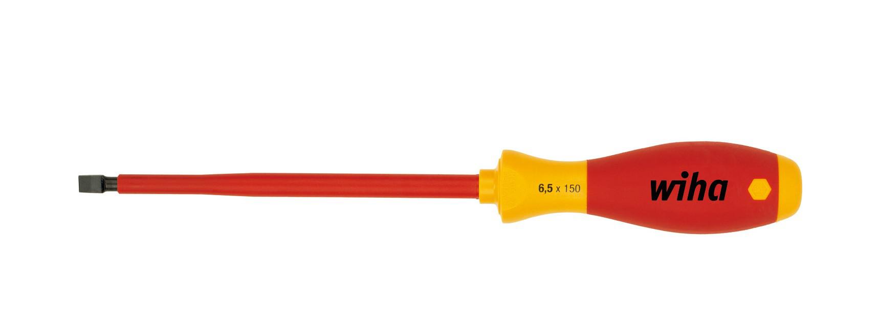 Отвертка шлицевая SoftFinish® electric 320N WIHA 31863