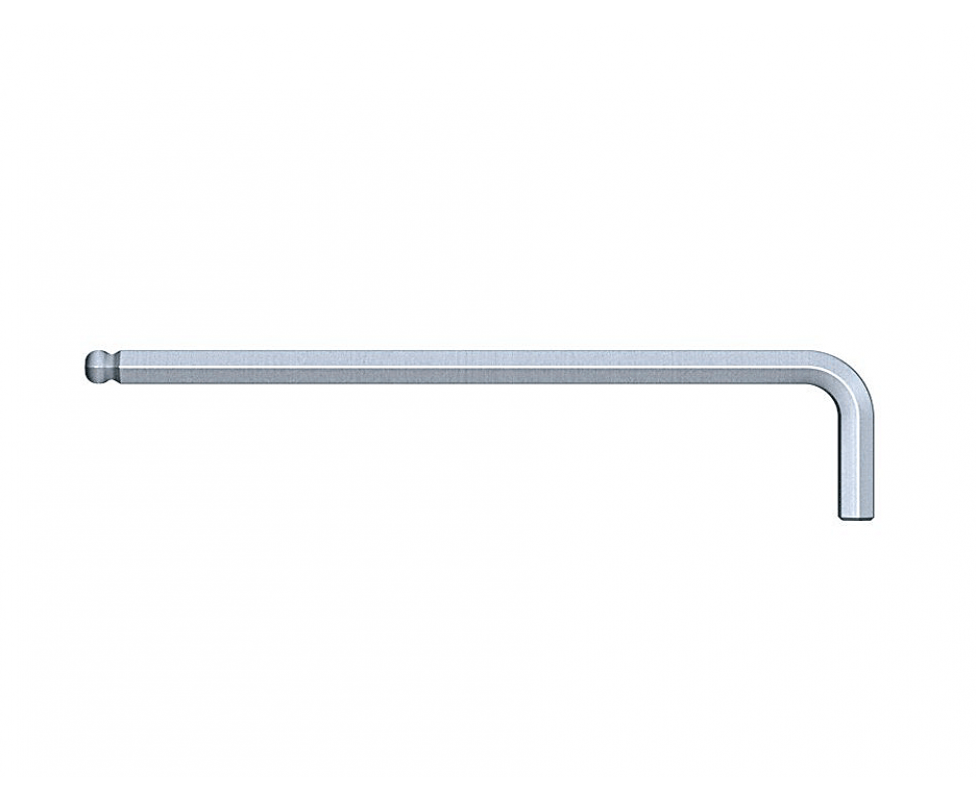 картинка Шестигранный штифтовый ключ Wiha SB 369 08168 8 х 206 сферическая головка в блистерной упаковке от магазина "Элит-инструмент"
