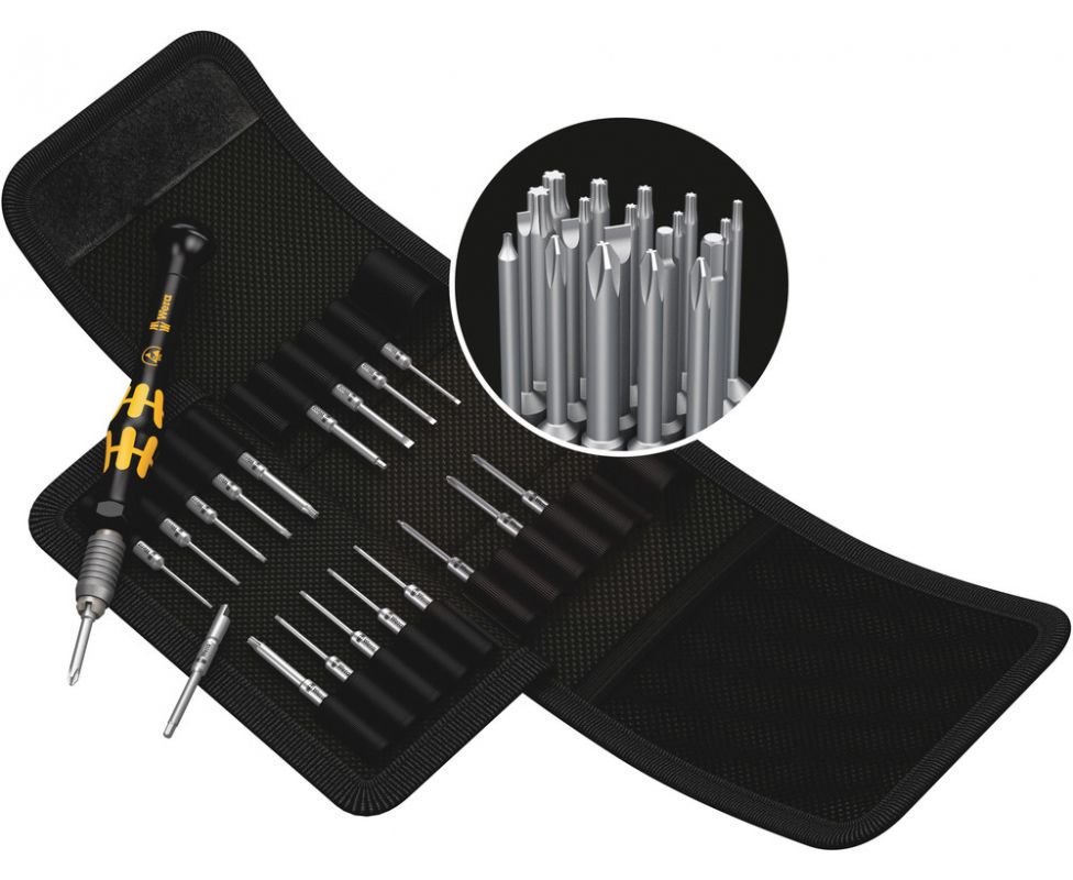 Набор отверток PH TORX TORX+ SL FL Wera Kraftform Kompakt Micro-Set ESD/20 SB WE-073671