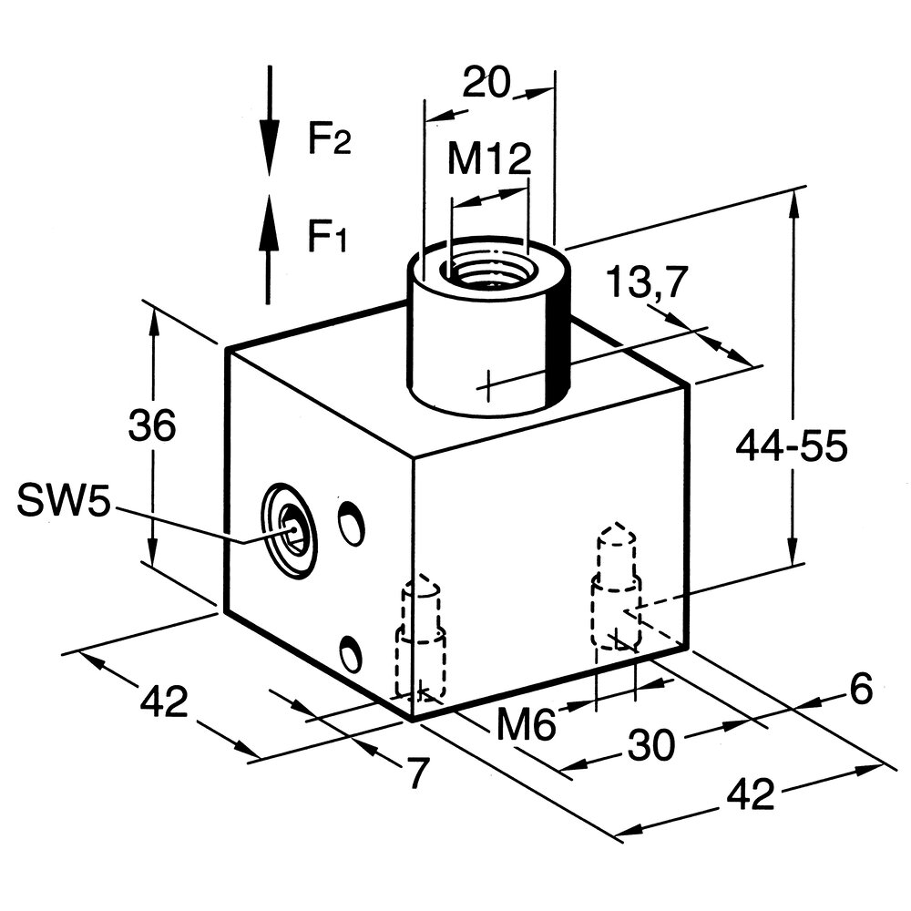 картинка Опорный элемент АМF 300335 от магазина "Элит-инструмент"