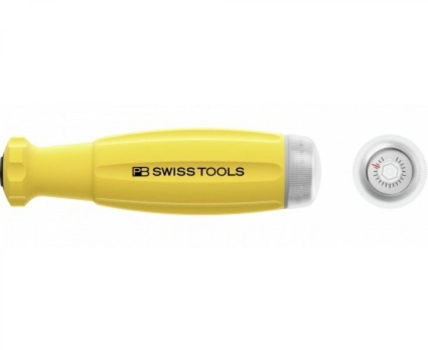 картинка Динамометрическая антистатическая рукоятка MecaTorque PB Swiss Tools PB 8316.A 10-50ESD для сменных лезвий PB 53 от магазина "Элит-инструмент"