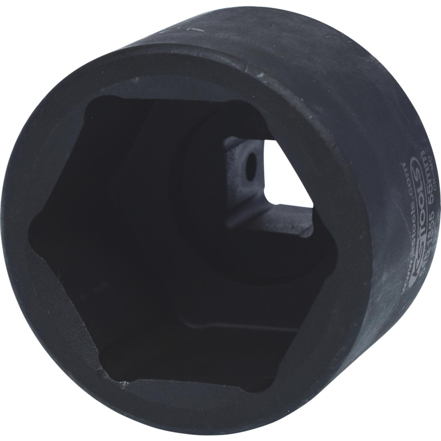 Шестигранная силовая торцовая головка 3/4'', короткая, 55 мм подвеска