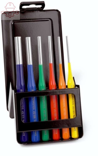 ПРОБОЙНИКИ (НАБОР от 3-10мм) Комплект цветных бородков Exklusiv 425 530 6 RC (RENNSTEIG, Германия)